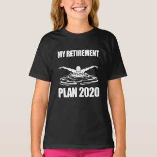 Schwimmbad | Meine Rente Schwimmbad Pflanze 2020 T-Shirt