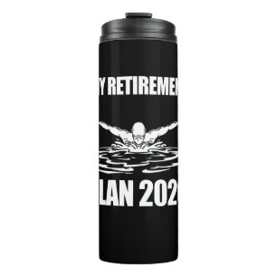 Schwimmbad   Meine Rente Schwimmbad Pflanze 2020 Thermosbecher