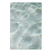 Schwimmbad Mini Klemmbrett (Rückseite)