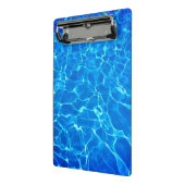 Schwimmbad Mini Klemmbrett (Gewinkelt2)