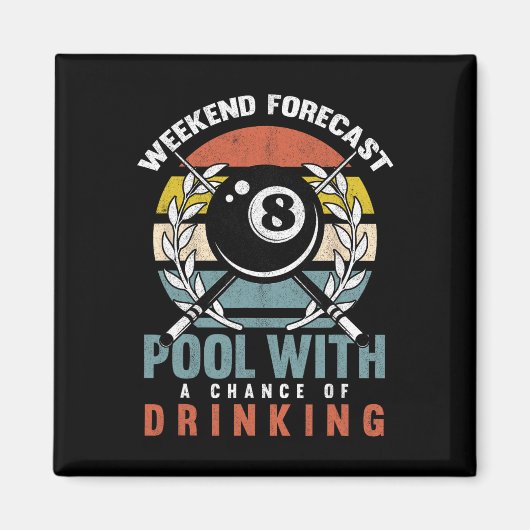 Schwimmbad mit Umkleidekabine mit 8 Billard. Magnet (Vorne)
