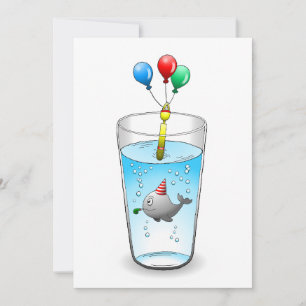 Schwimmbad Party Geburtstag Einladung