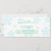 Schwimmbad Party Geburtstag Einladung (Rückseite)