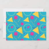 Schwimmbad Party Geburtstag Foto Einladung Mädchen (Rückseite)