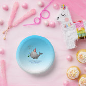 Schwimmbad Party Geburtstag Pappteller (Party)