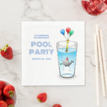Schwimmbad Party Geburtstag