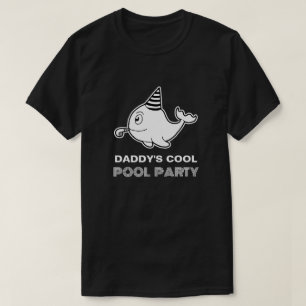 Schwimmbad Party Geburtstag T-Shirt