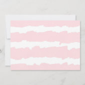 Schwimmbad Party Geburtstag, tropisches Rosa und g Einladung (Rückseite)