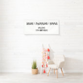 Schwimmbad Party Junge Geburtstagsparty Willkommen Banner (Insitu)