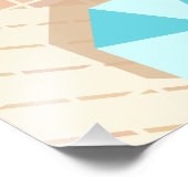 Schwimmbad Party Mädchen in Bikini Sommerstrand Fotodruck (Ecke)