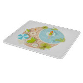 Schwimmbad Party Mädchen in Bikini Sommerstrand Schneidebrett (Ecke)