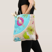 Schwimmbad Party Mädchen in Bikini Sommerstrand Tasche (Von Nahem)