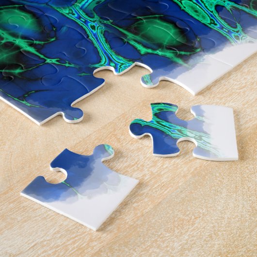 Schwimmbad, Pickerel Fish Art Puzzle (Seite)