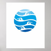 Schwimmbad Poster (Vorne)