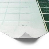 Schwimmbad Poster (Ecke)