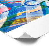 Schwimmbad Poster (Ecke)