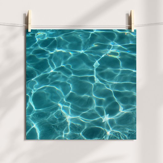 Schwimmbad Poster