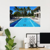 Schwimmbad Poster (Heimbüro)