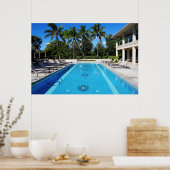 Schwimmbad Poster (Küche)