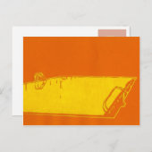 Schwimmbad Postkarte (Vorne/Hinten)