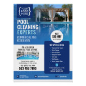 Schwimmbad Reinigungs-Service Glossy Poster (Vorderseite)