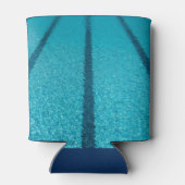 Schwimmbad Reinigungsfirma Cool Blue Swim Dosenkühler (Rückseite)