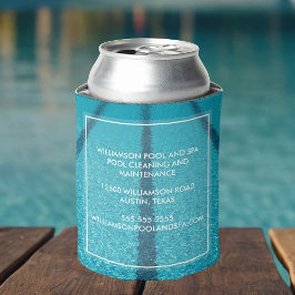 Schwimmbad Reinigungsfirma Cool Blue Swim Dosenkühler