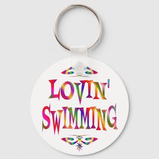 Schwimmbad Schlüsselanhänger (Vorderseite)