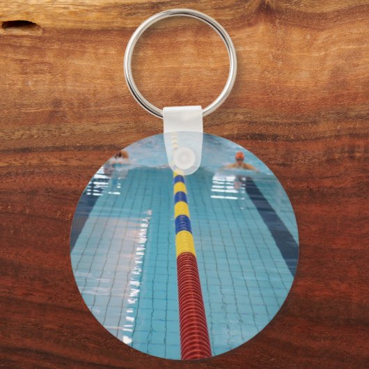 Schwimmbad Schlüsselanhänger (Vorderseite)