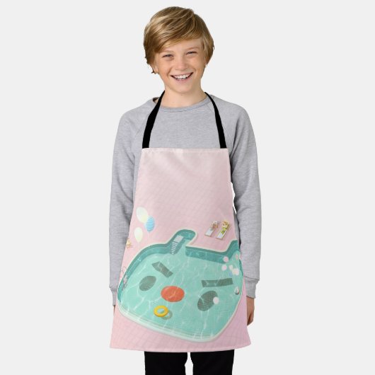 Schwimmbad Schürze (Getragen)