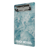 Schwimmbad Schwimmbad Personalisiert Name Mini Klemmbrett (Gewinkelt2)