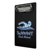 Schwimmbad Schwimmbad Personalisiert Name Mini Klemmbrett (Gewinkelt2)