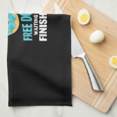 Schwimmbad - Schwimmen wie Rast sind kostenlose Do Geschirrtuch (Viertel Falte)