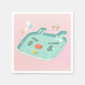 Schwimmbad Serviette (Vorderseite)