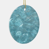 Schwimmbad Sommer Abstrakt Keramik Ornament (Rechts)