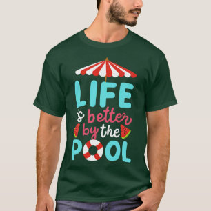 Schwimmbad Sommer T-Shirt