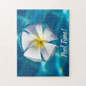 Schwimmbad Sparklasswasser mit Blume Geschenk Puzzle (Vertikal)