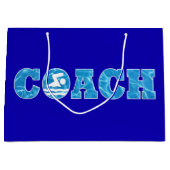 Schwimmbad & Tauchcoach Schwimmbad Wasserschwimmba Große Geschenktüte (Vorderseite)