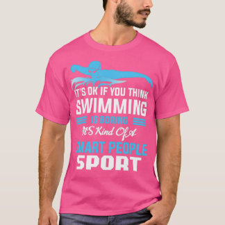 Schwimmbad Tauchen Sportturnier Geschenk T-Shirt
