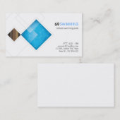 Schwimmbad-Visitenkarte Visitenkarte (Vorne/Hinten)