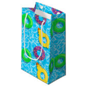 Schwimmbad voll kleine geschenktüte (Vorderseite Schrägansicht)