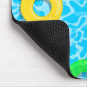 Schwimmbad voll mousepad (Ecke)