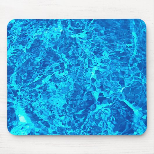 Schwimmbad Wasser Abstrakt Mousepad (Vorne)