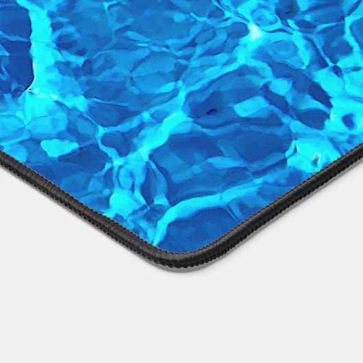 Schwimmbad Wasser Abstrakt Schreibtischunterlage (Ecke)