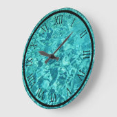 Schwimmbad Wasser große Uhr (Winkel)
