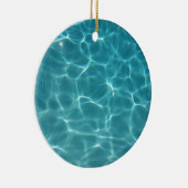 Schwimmbad Wasser Keramikornament (Rechts)