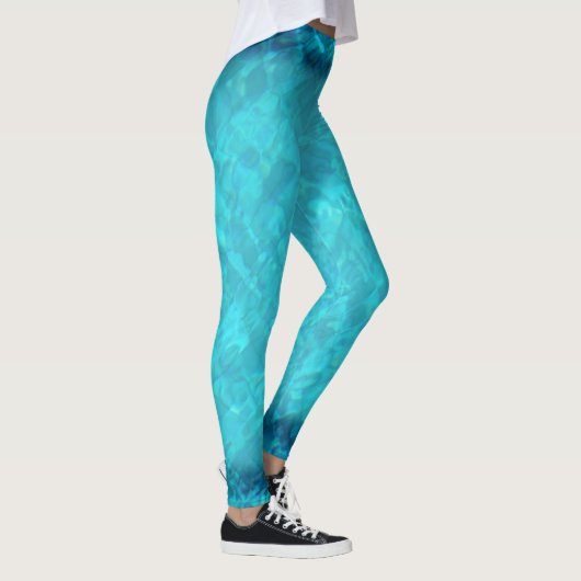 Schwimmbad Wasser Leggings (Rechts)