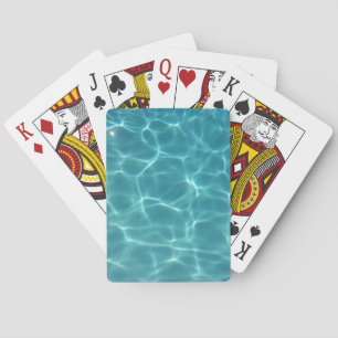Schwimmbad Wasser Spielkarten