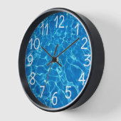 Schwimmbad Wasser Uhr (Winkel)