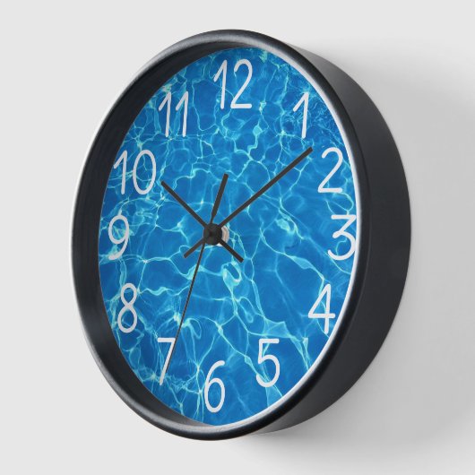 Schwimmbad Wasser Uhr (Winkel)